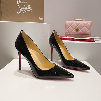 Christian Louboutin Kate Black High Heels patent leather 8.5 cm