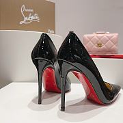 Christian Louboutin Kate Black High Heels patent leather 8.5 cm - 4