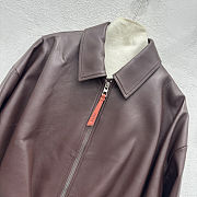 Loewe Black brown leather Jacket - 5