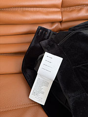 Miu miu black velour flared pants - 2