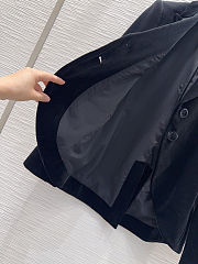 Dior black velvet blazer - 6