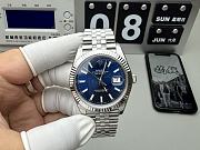 Rolex Datejust 126334 Blue Dial Steel Index Jubilee 41mm - 3