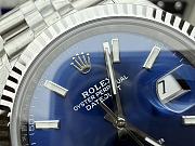 Rolex Datejust 126334 Blue Dial Steel Index Jubilee 41mm - 4