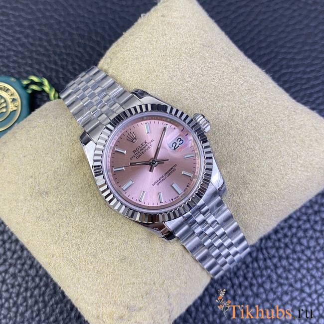 Rolex Datejust 278274 Gold/Steel Pink Dial Luminous Markers 31mm Watch - 1