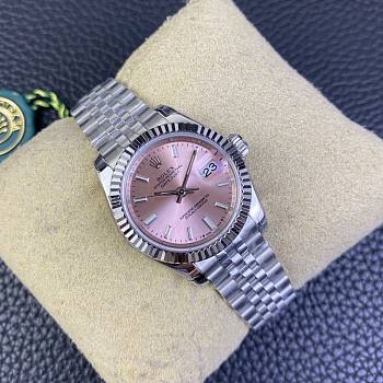 Rolex Datejust 278274 Gold/Steel Pink Dial Luminous Markers 31mm Watch