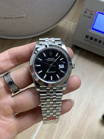 Rolex Datejust 36 M126200-0003 126200-0003 Oystersteel Bright Black Dial