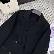 Prada women's coat, made from wool and cashmere - 3