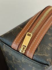 Celine Clutch on Chain IN Triomphe canvas and Lambskin 6x4 in (16x11 cm) - 3