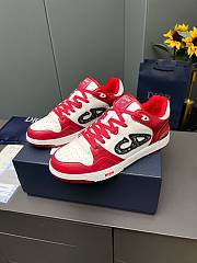 Dior B57 Mid Oblique Red sneaker - 1