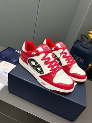 Dior B57 Mid Oblique Red sneaker - 6