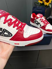 Dior B57 Mid Oblique Red sneaker - 3