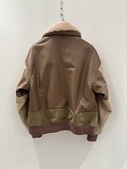 Bottega Veneta leather bomber jacket - 3
