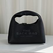 Marc Jacobs The Mini Leather Sack Bag in black 24*12.5*21cm - 1