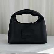 Marc Jacobs The Mini Leather Sack Bag in black 24*12.5*21cm - 2