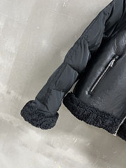 Moncler Rubrouk Teddy-Trimmed Short Down Jacket - 4
