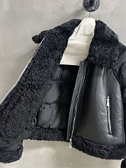 Moncler Rubrouk Teddy-Trimmed Short Down Jacket - 6
