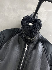 Moncler Rubrouk Teddy-Trimmed Short Down Jacket - 5