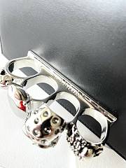 Alexander McQueen Knuckle leather crossbody bag 18*12*6 cm. - 6