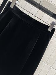 Dior skirt velvet black - 5