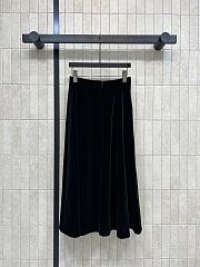 Dior skirt velvet black - 4