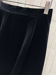 Dior skirt velvet black - 3
