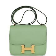 Hermès Constance 18 Vert Criquet Swift Gold Hardware - 1