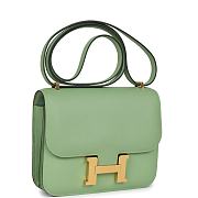 Hermès Constance 18 Vert Criquet Swift Gold Hardware - 6