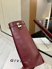 Givenchy Shark Lock boots in red leather - 2