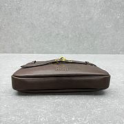 Miu Miu Aventure Nappa leather shoulder bag in a brown 33×5×20 cm - 4