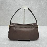 Miu Miu Aventure Nappa leather shoulder bag in a brown 33×5×20 cm - 3