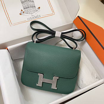 Hermès Constance 18 Epsom Vert Vertigo bag