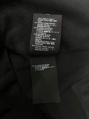 SAINT LAURENT Double-breasted velour blazer - 3