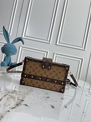  Louis Vuitton LV Trunk Petite Malle Monogram Reverse 20x12.5x6cm - 2