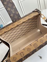  Louis Vuitton LV Trunk Petite Malle Monogram Reverse 20x12.5x6cm - 3