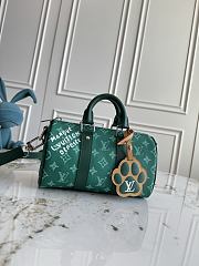 LOUIS VUITTON Monogram Heritage Keepall Bandouliere 25 M12684 25x15x11 cm - 1