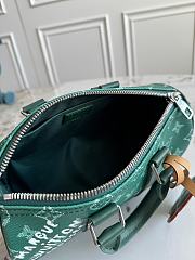 LOUIS VUITTON Monogram Heritage Keepall Bandouliere 25 M12684 25x15x11 cm - 6