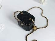 Chanel Vanity With Chain Mini Black, size 10.5 × 8.5 × 7 cm - 5