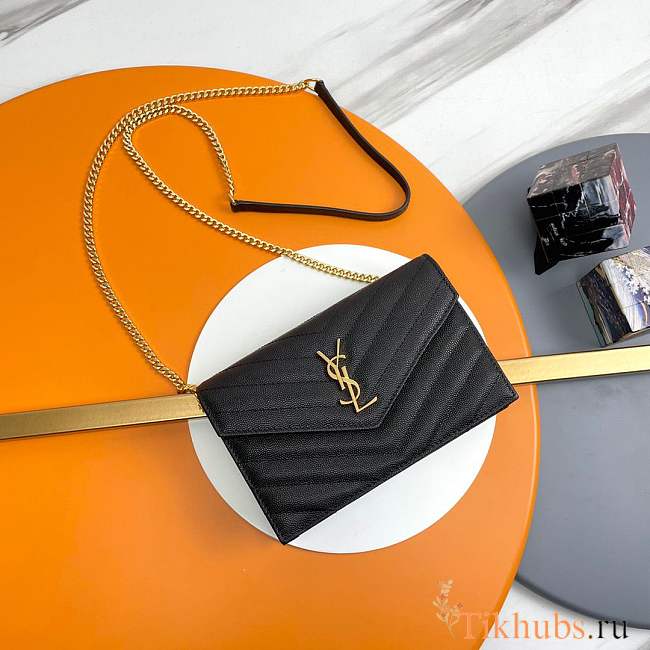 Saint Laurent Shoulder Bag ‘Black 19 cm - 1