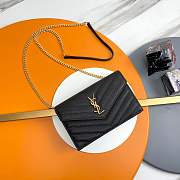 Saint Laurent Shoulder Bag ‘Black 19 cm - 1