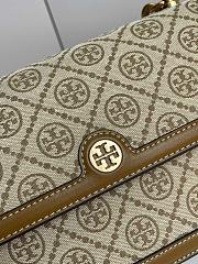 Tory Burch Women's T Monogram Jacquard Mini Bag 23 cm - 2