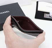 Chanel Classic card holder with gold hardware - 3