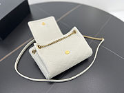 Saint Laurent Mini Nolita Crossbody in white size 18 X 13 X 6 cm - 3