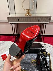 Christian Louboutin 85mm Miss Sab Patent Pumps  - 5