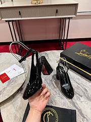 Christian Louboutin 85mm Miss Sab Patent Pumps  - 4
