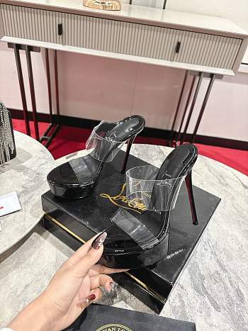 Christian Louboutin Just Nothing Alta mule with a 150mm stiletto heel