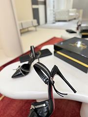 Christian Louboutin Slingyzip 100 leather slingback pumps - 2