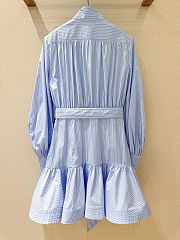 Zimmermann Memento Utility Mini Dress in a blue - 5