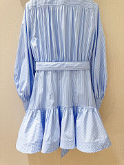 Zimmermann Memento Utility Mini Dress in a blue - 3
