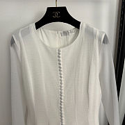Zimmermann ruffle hem long-sleeved dress - 3