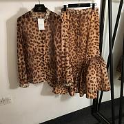 Zimmermann leopard-print shirt and Crush leopard-print paneled maxi skirt - 2